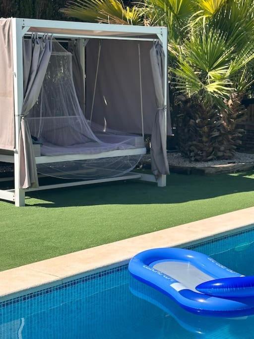 Espectacular Alojamiento Con Piscina En Lliria Exterior foto